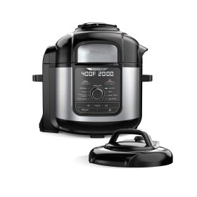 Ninja FD401 Foodi 12-in-1 Deluxe XL 8 qt. Pressure Cooker & Air Fryer that Steams, Slow Cooks, Sears, SautÃƒÂ©s, Dehydrates & More