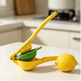 2-in-1 Hand Lemon Lime juice press squeezer Kitchen heavy duty hand juicer US